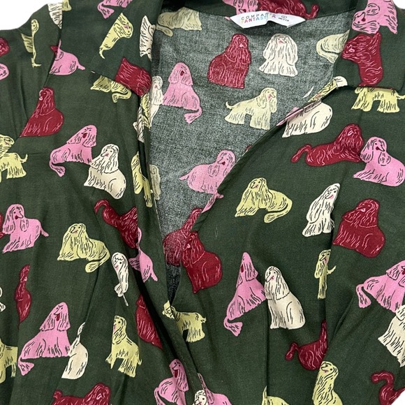 COMPAÑÍA FANTÁSTICA Midi Dog Dress - Picture 3 of 7